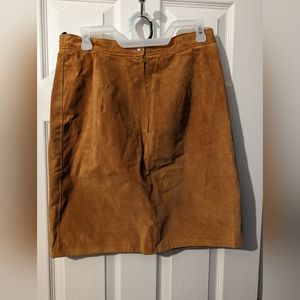 Vintage 70s Suede Skirt